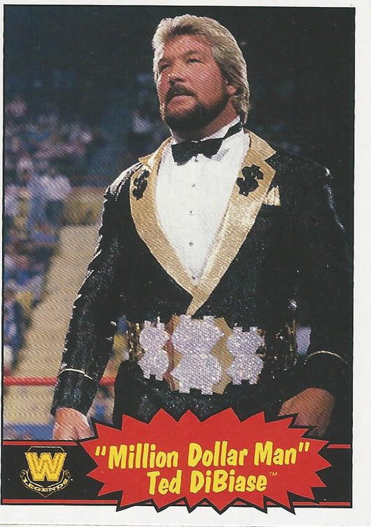WWE Topps Heritage 2012 Million Dollar Man Ted DiBiase #91