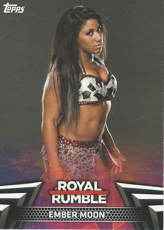 WWE Topps Women Division 2018 Ember Moon RR-17 trading card PW Catalog