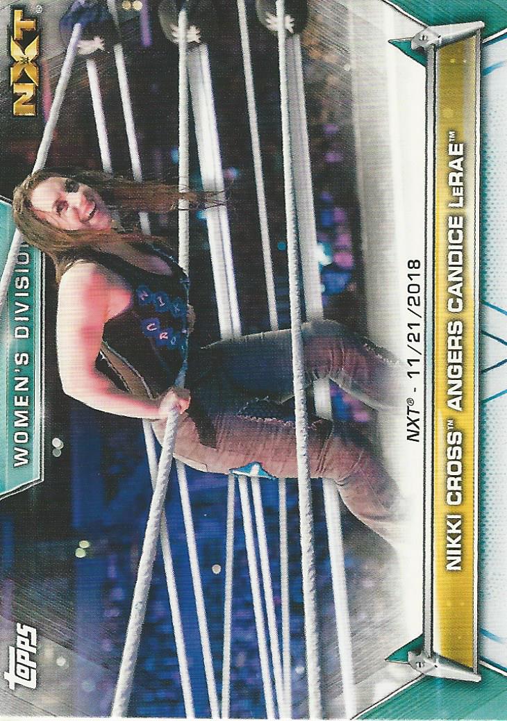 WWE Topps Women Division 2019 Nikki Cross #91