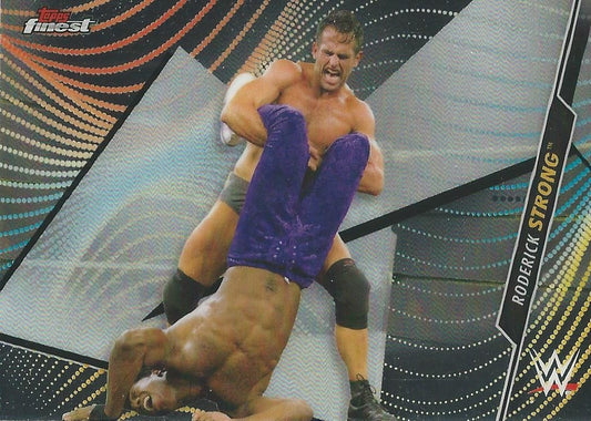 WWE Topps Finest 2020 Roderick Strong #91