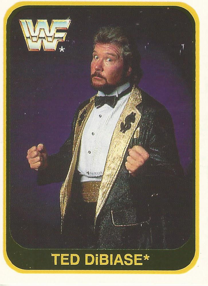 WWF Merlin 1991 Million Dollar Man Ted Dibiase #91