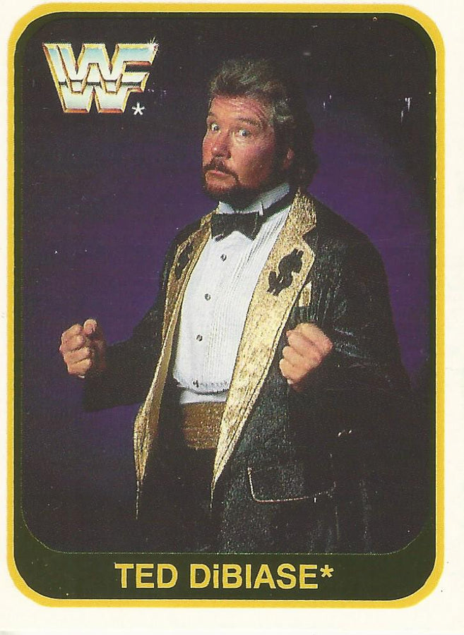 WWF Merlin 1991 Million Dollar Man Ted Dibiase #91