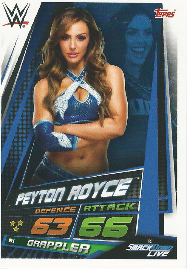 WWE Topps Slam Attax Universe 2019 Peyton Royce #91