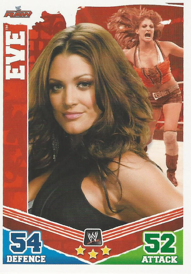 WWE Topps Slam Attax Mayhem 2010 Eve Torres #91