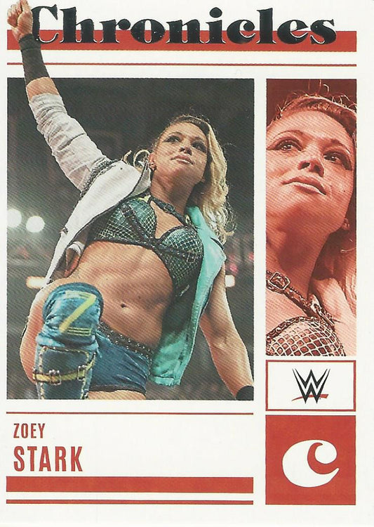 WWE Panini Chronicles 2023 Zoey Stark #91