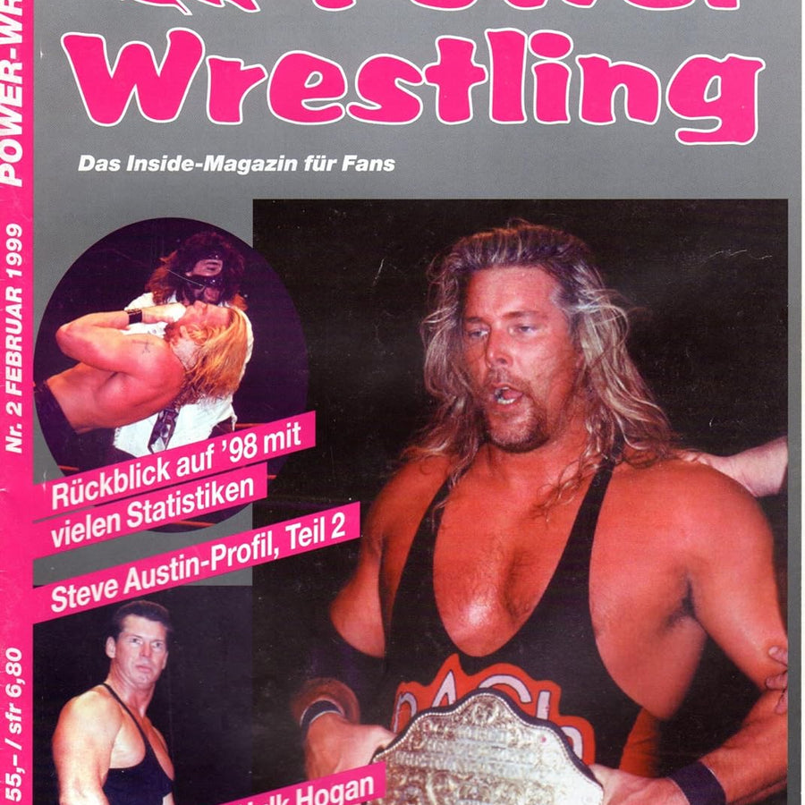 Power Wrestling Magazine February 1999 Magazine PWcatalog
