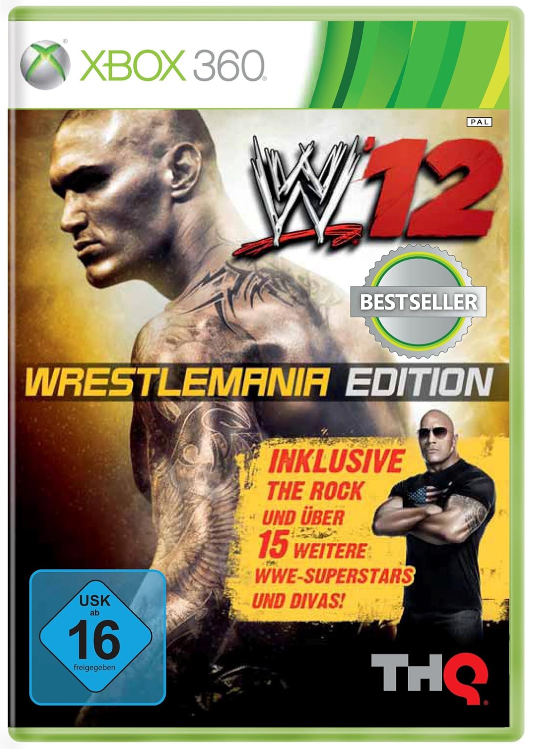 WWE '12 WrestleMania Edition [Xbox 360] PWcatalog