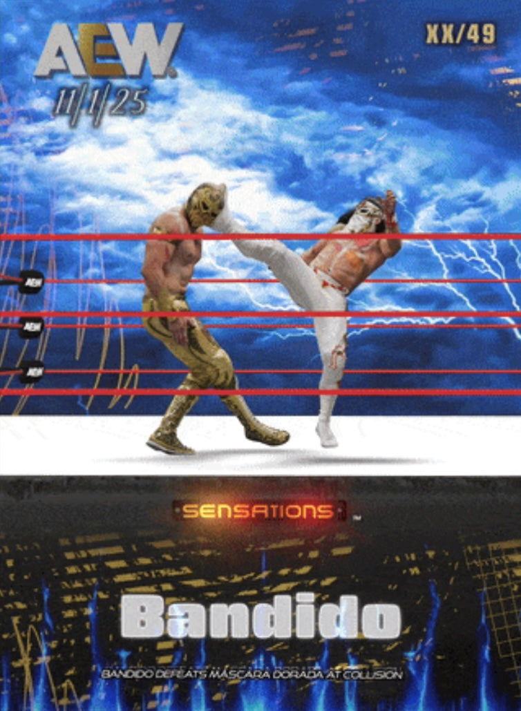 11/1/25 – Bandido – Bandido Defeats Máscara Dorada at Collision