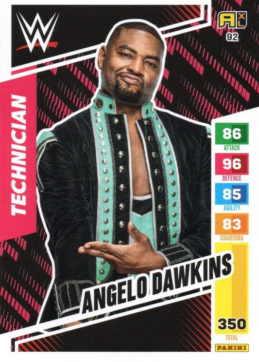 Angelo Dawkins trading card PW Catalog