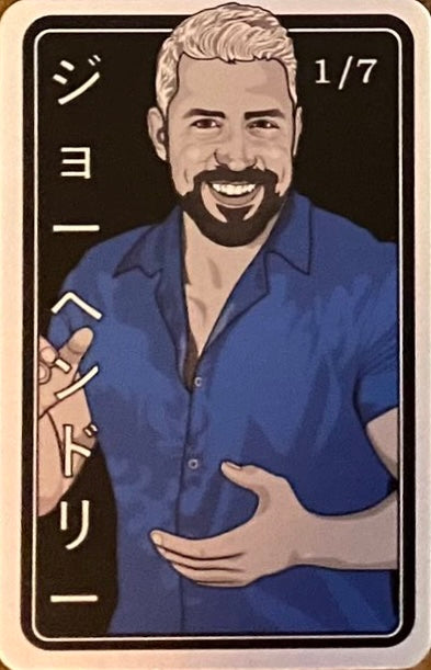 JOE Hendry trading card PW Catalog