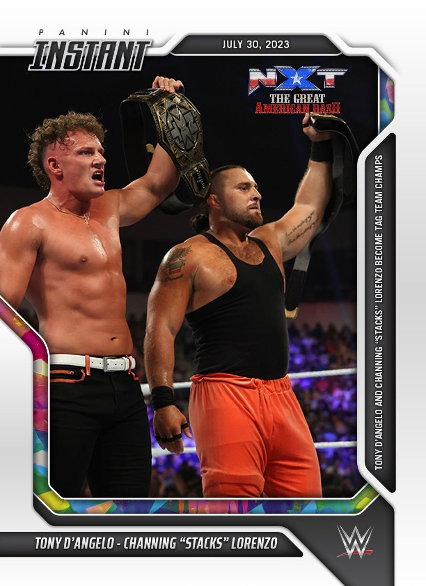 Tony D’angelo – Channing “Stacks” Lorenzo – Tony D’angelo and Channing “Stacks” Lorenzo Become TAG Team Champs