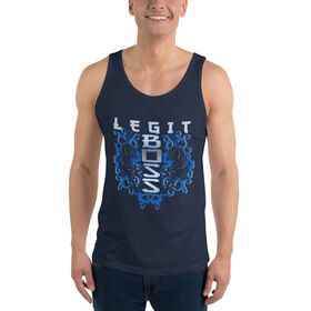 Sasha Banks "The Legit Boss" Unisex Tank Top Tank Top PW Catalog