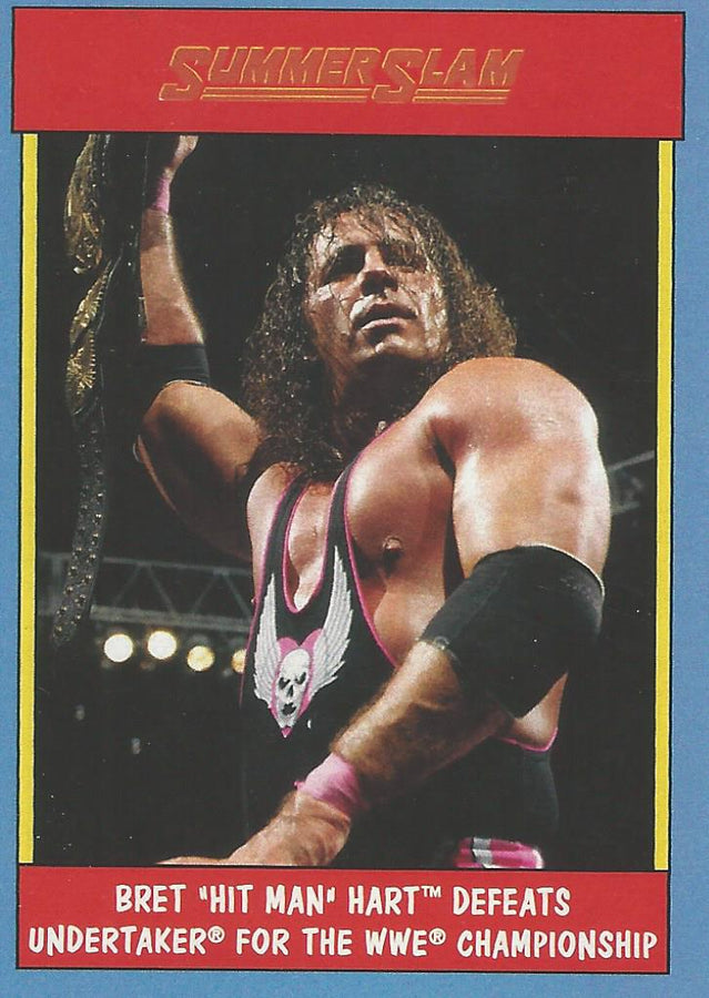 WWE Topps Heritage 2017 Bret Hart #19