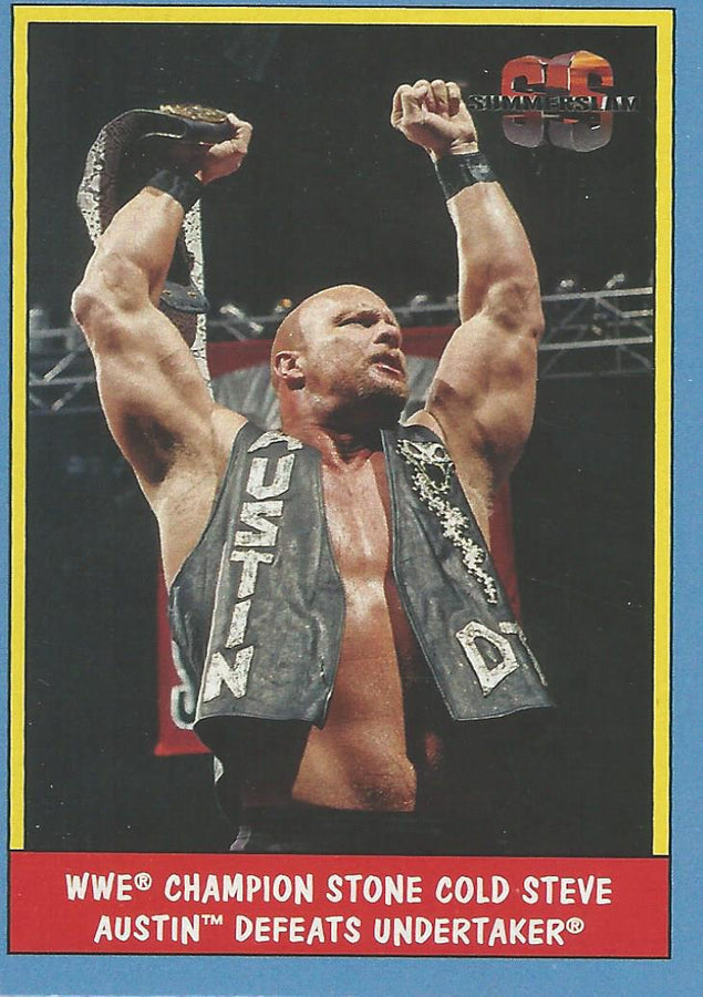 WWE Topps Heritage 2017 Stone Cold Steve Austin #21