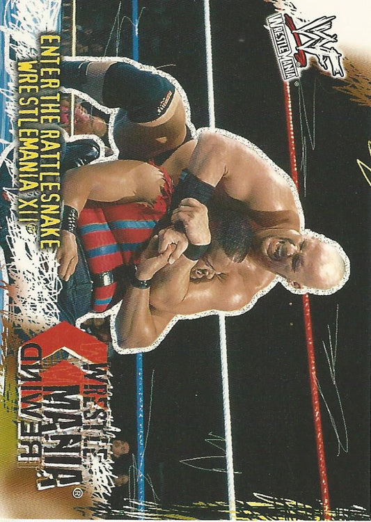 WWF Fleer Wrestlemania 2001 Stone Cold Steve Austin #92