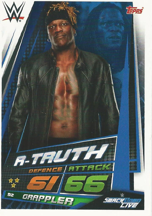 WWE Topps Slam Attax Universe 2019 R-Truth #92