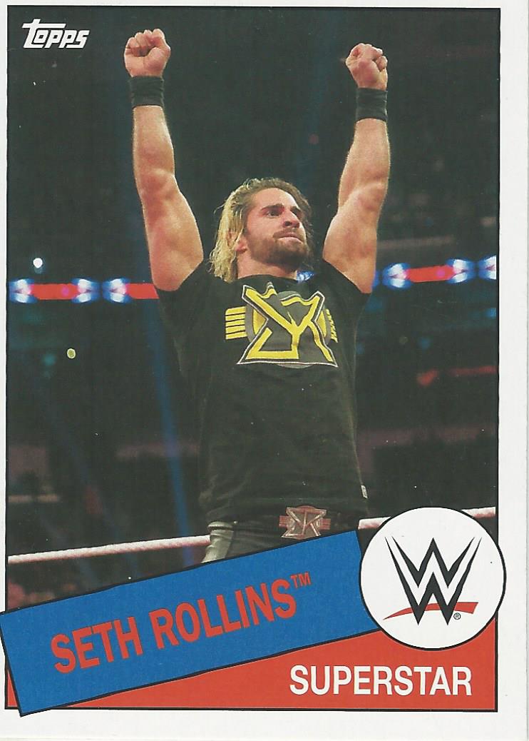 WWE Topps Heritage 2015 Seth Rollins #92