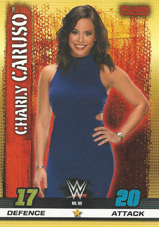 WWE Topps Slam Attax 10th Edition 2017 Charly Caruso #92