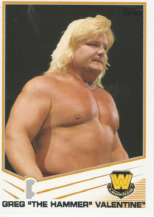 WWE Topps 2013 Greg Valentine #92