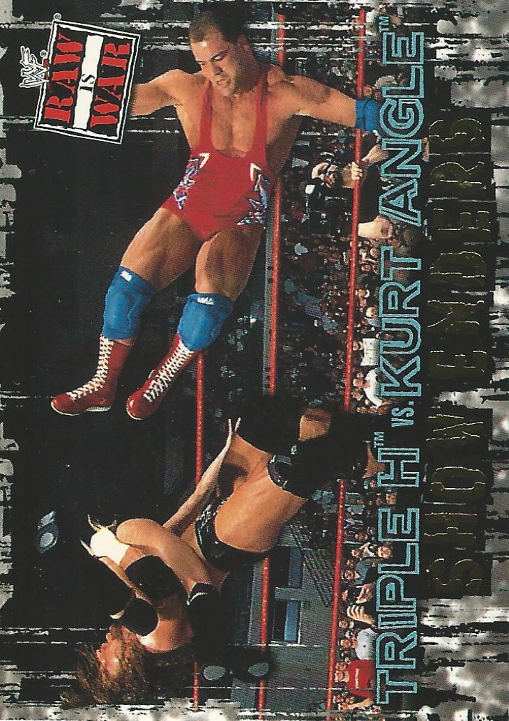 WWF Fleer Raw 2001 Kurt Angle #92