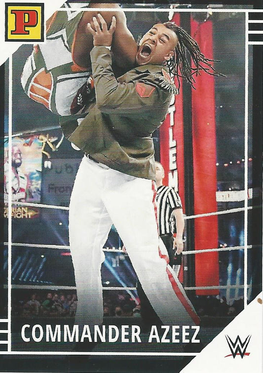 WWE Panini Debut Edition 2022 Commander Azeez #92