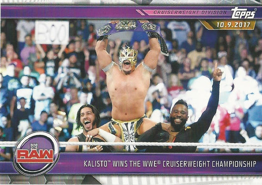 WWE Topps Champions 2019 Kalisto #42