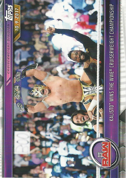 WWE Topps Champions 2019 Kalisto #42