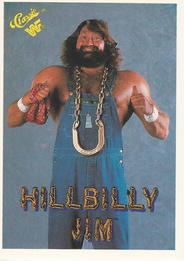 WWF Classic Trading Cards 1990 Hillbilly Jim No.92 trading card PW Catalog