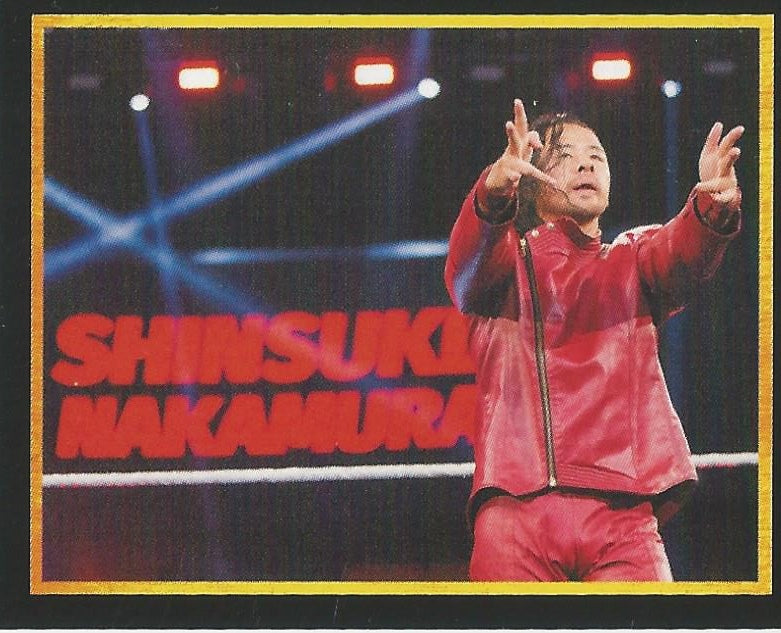 WWE Topps Stickers 2017 Shinsuke Nakamura #92