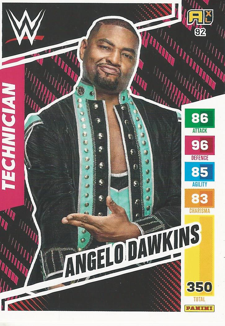 WWE Panini XL Adrenalyn 2024 Angelo Dawkins #92