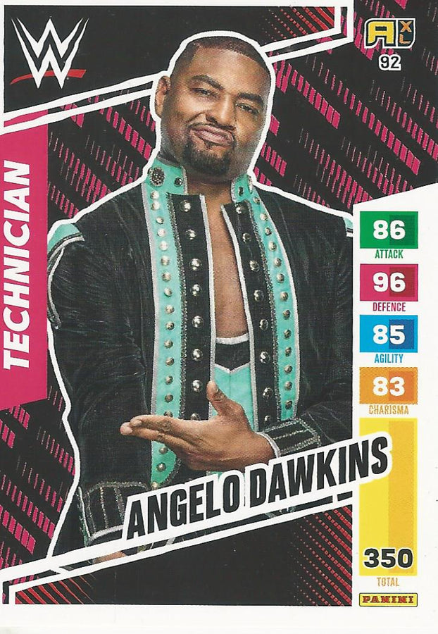 WWE Panini XL Adrenalyn 2024 Angelo Dawkins #92