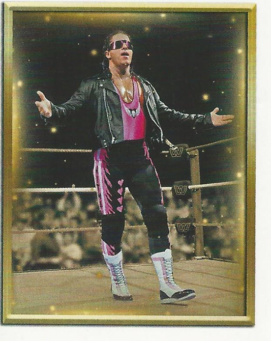 WWE Topps 2018 Stickers Bret Hart #92