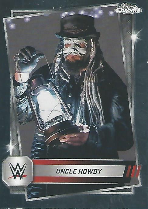 WWE Topps Chrome 2025 Trading Cards Uncle Howdy No.92 PW Catalog