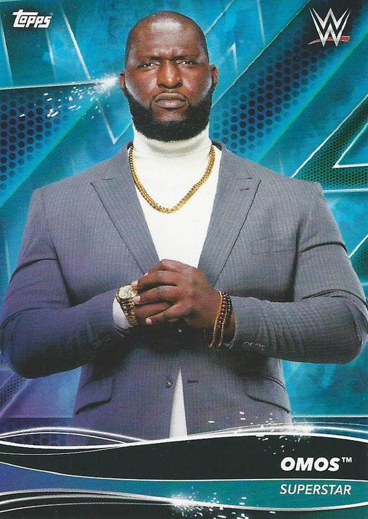 Topps WWE Superstars 2021 Omos #92