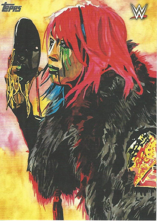 WWE Topps Undisputed 2020 Asuka RS-2 trading card PW Catalog