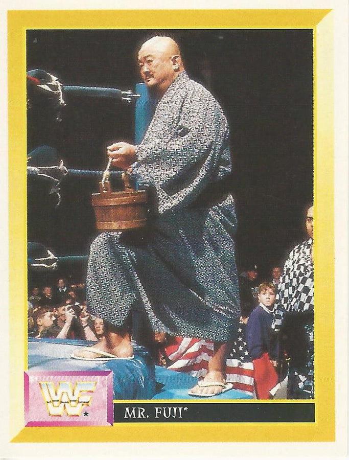 WWF Merlin Sticker 1994 Mr Fuji #92