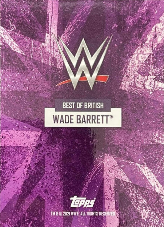Wade Barrett trading card PW Catalog