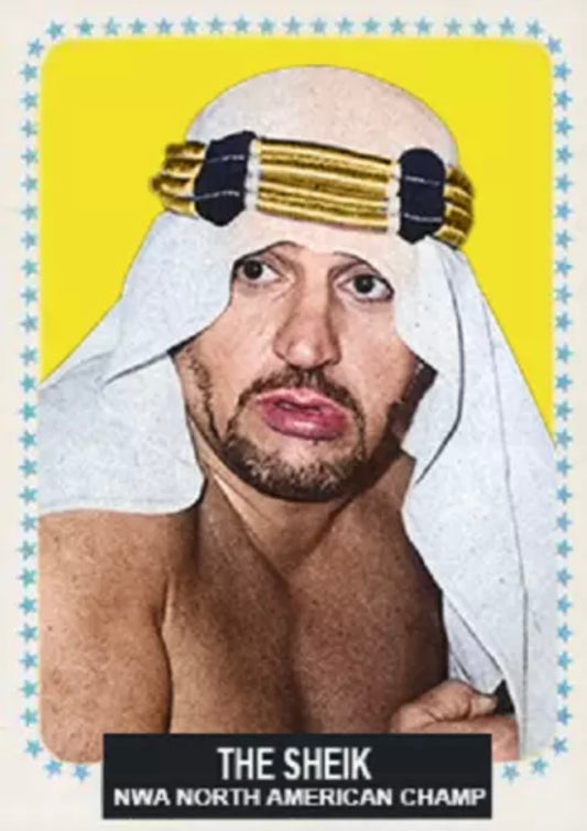 The Sheik trading card PW Catalog