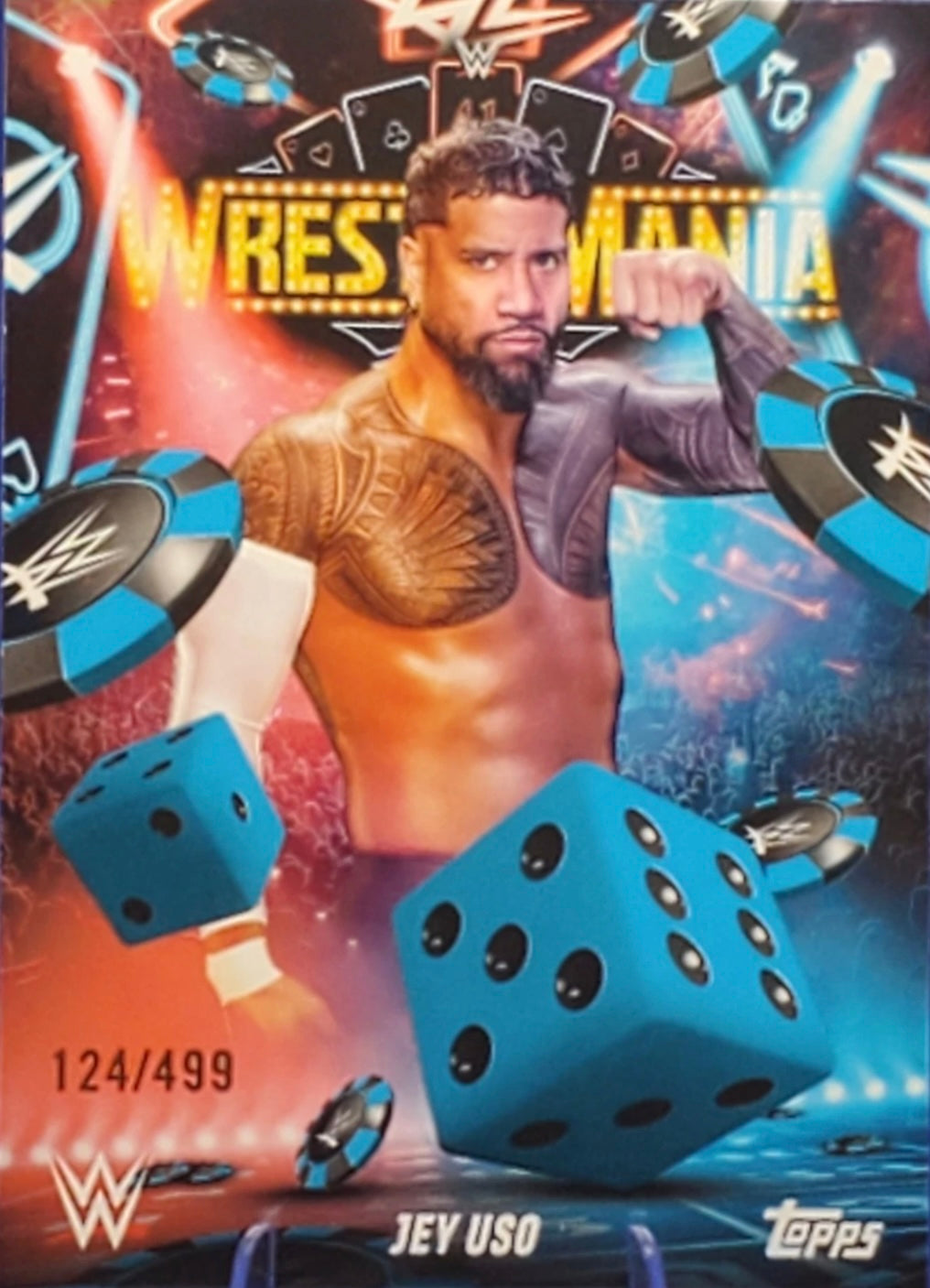 JEY USO trading card PW Catalog