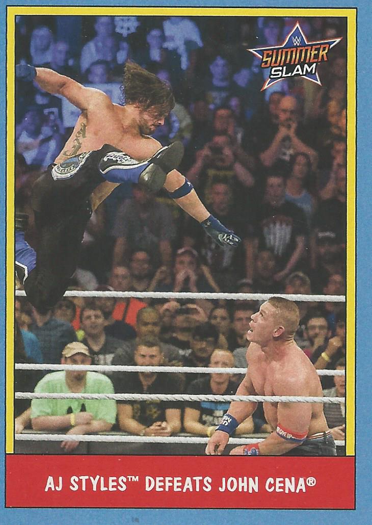 WWE Topps Heritage 2017 AJ Styles #48