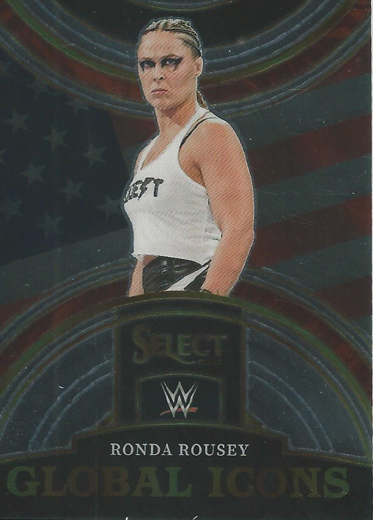 WWE Panini Select 2023 Global Icons Ronda Rousey #21