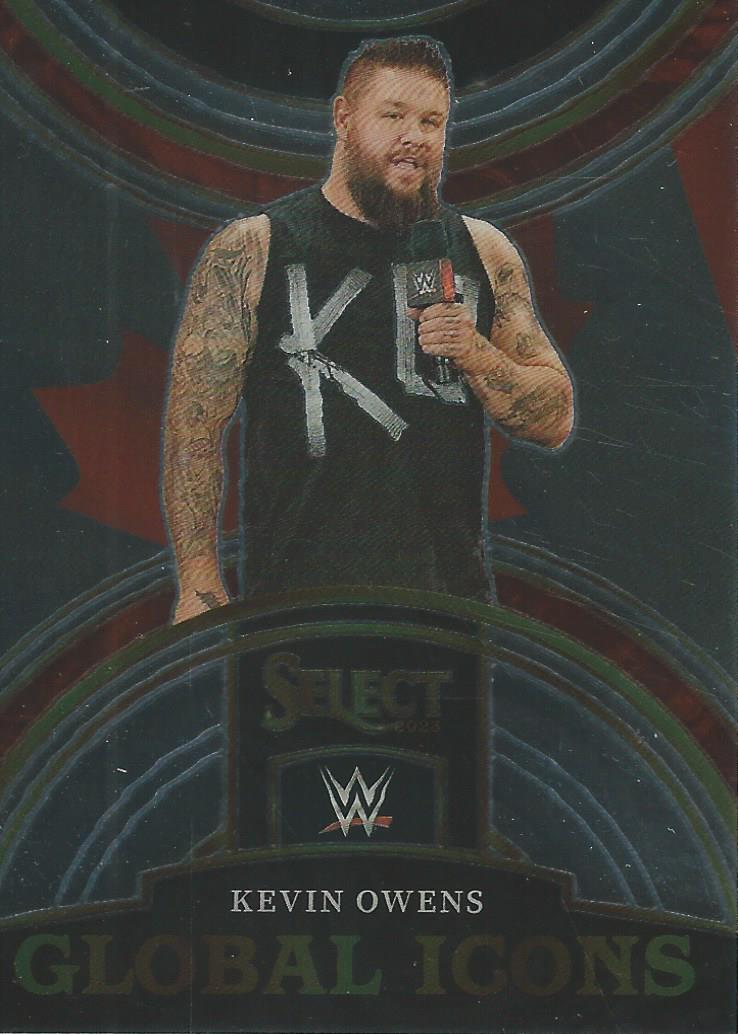 WWE Panini Select 2023 Global Icons Kevin Owens #10