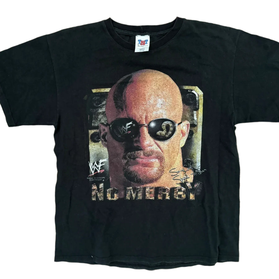 Steve Austin Stone Cold No Mercy T-shirt 1999 Pwcatalog