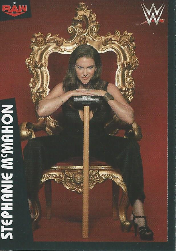WWE Panini 2022 Sticker Collection Stephanie McMahon #93