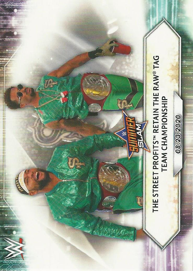 WWE Topps 2021 Street Profits #93