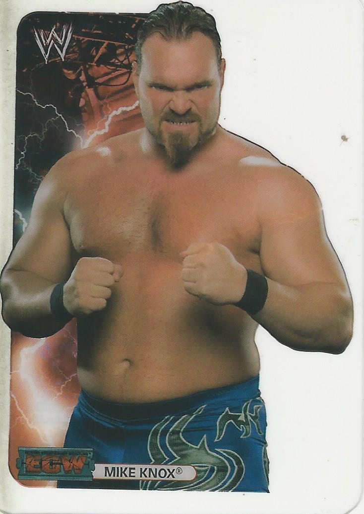 WWE Edibas Lamincards 2008 Mike Knox #93