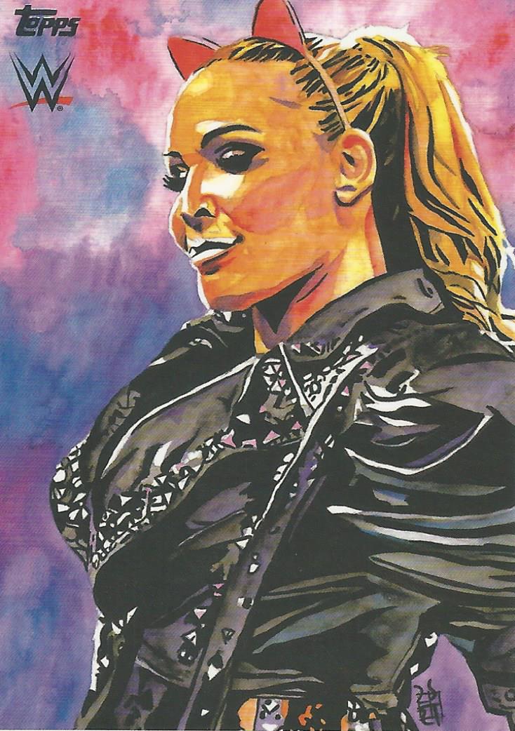WWE Topps Undisputed 2021 Natalya RS-5 trading card PW Catalog