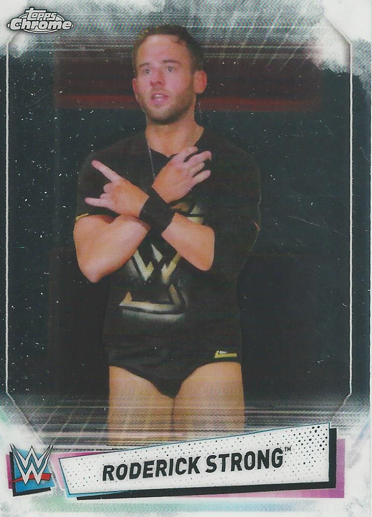 WWE Topps Chrome 2021 Roderick Strong #93