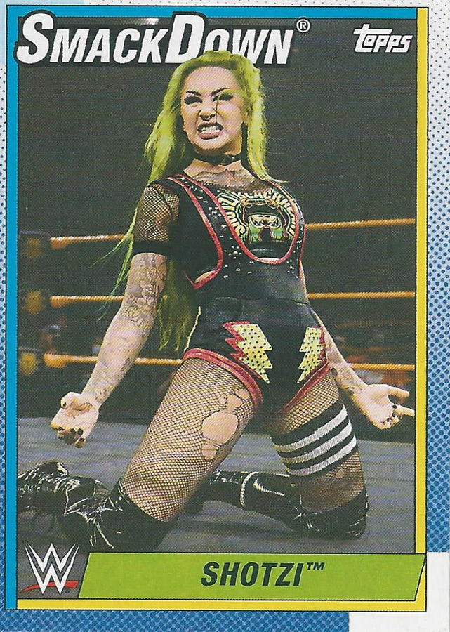 WWE Topps Heritage 2021 Shotzi #93