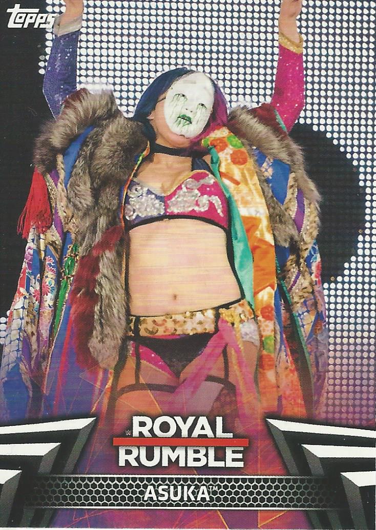 WWE Topps Women Division 2018 Asuka RR-19 trading card PW Catalog